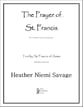 The Prayer of St. Francis for Medium Voice (Dm) Vocal Solo & Collections sheet music cover